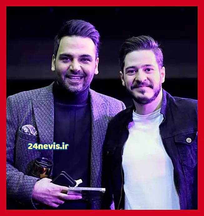 عکس علی فریادی مجری خوش نمک و فرزند