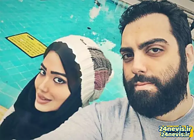 عکس همسر واقعی بازیگر نقش سهراب در سریال سوجان 
