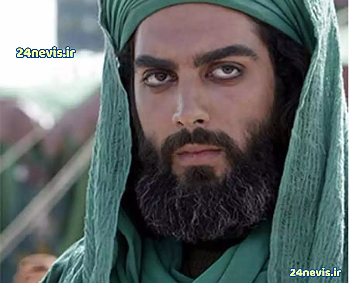 بهادر زمانی در نقش حضرت عباس در فیلم رستاخیز