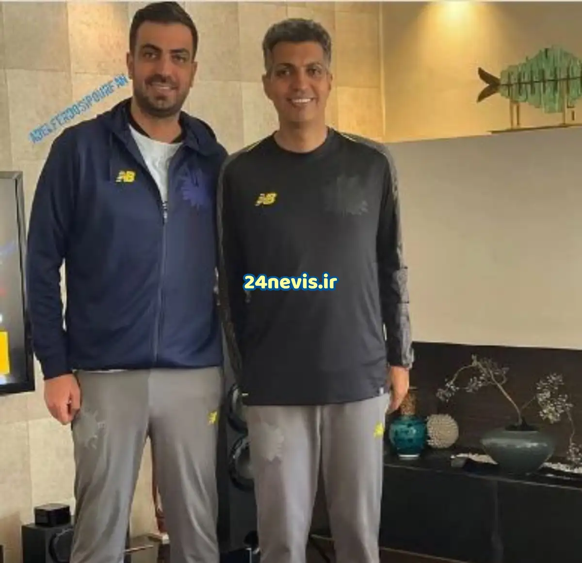 عادل فردوسی پور و برادرش امیر فردوسی پور
