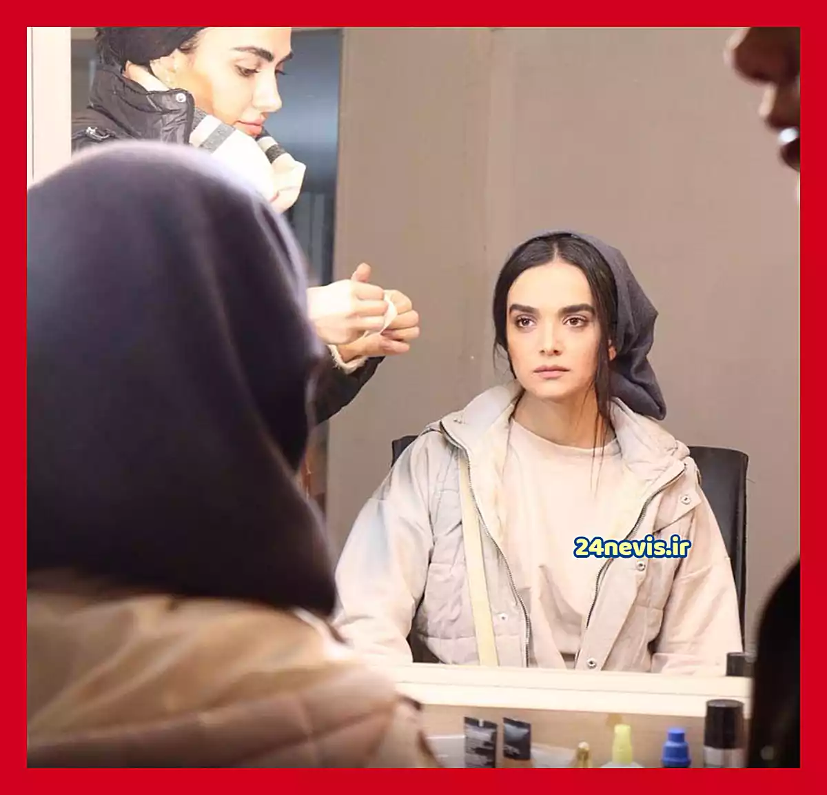 عکس های بازیگر نقش مریم در سریال تانک خورها  