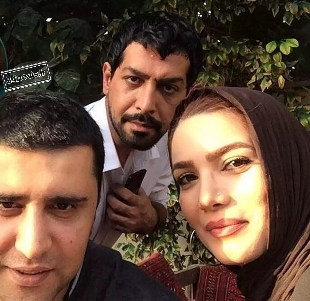 عکس قدیمی متین ستوده و کامران تفتی