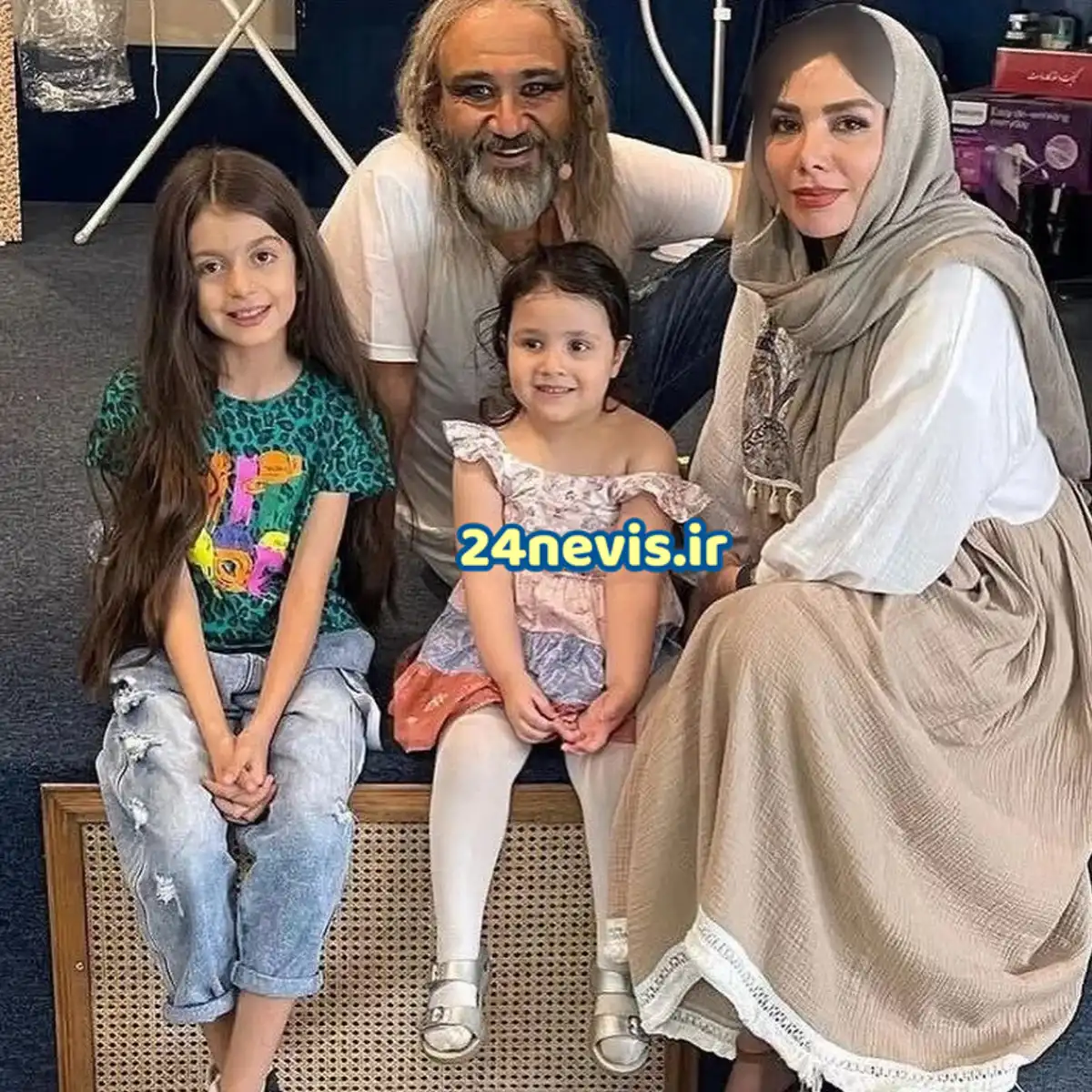 بیوگرافی و عکس مهران غفوریان و همسرش آرزو عفوریان و دخترش هانا