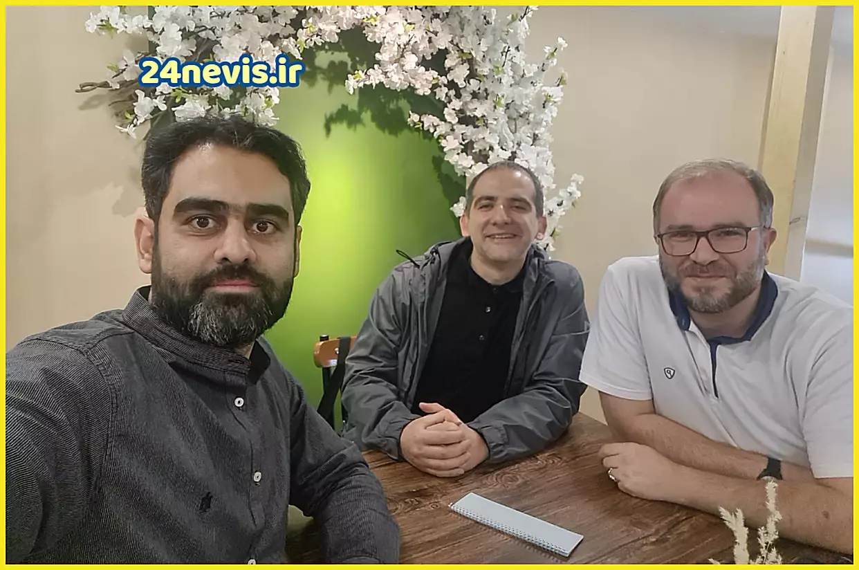 تصاویر محمدرضا شهبازی مجری پاورقی